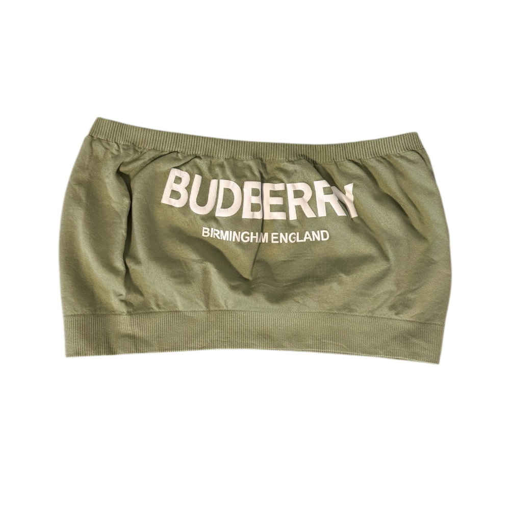 BUDBERRY TUBE TOP KHAKI GREEN